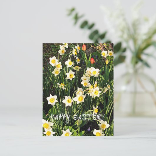 Happy Easter Feestdagenkaart (Staand voorkant)