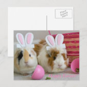 happy easter feestdagenkaart (Voorkant / Achterkant)