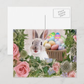 Happy Easter Feestdagenkaart (Voorkant / Achterkant)