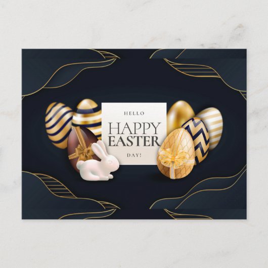 Happy Easter Feestdagenkaart (Voorkant)