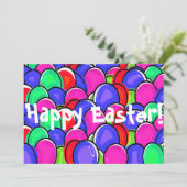 Happy Easter! Feestdagenkaart (Staand voorkant)