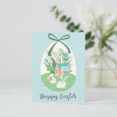 Happy Easter Feestdagenkaart (Staand voorkant)