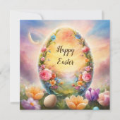 Happy Easter Feestdagenkaart (Voorkant)