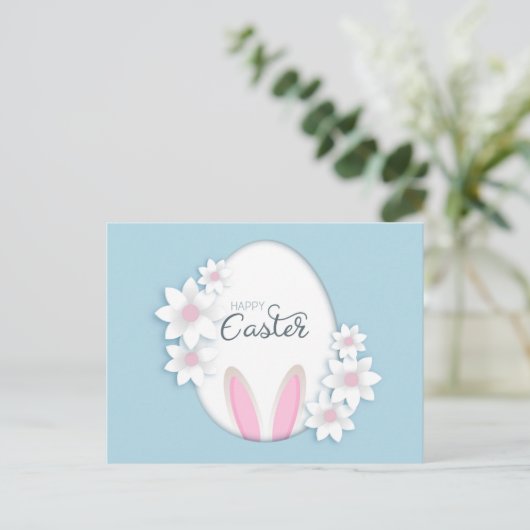 Happy Easter Feestdagenkaart (Staand voorkant)