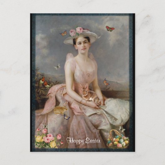 Happy Easter Feestdagenkaart (Voorkant)