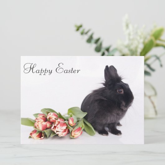 Happy Easter Feestdagenkaart (Staand voorkant)