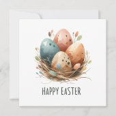 Happy Easter Feestdagenkaart (Voorkant)