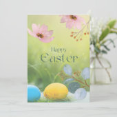 Happy Easter Feestdagenkaart (Staand voorkant)