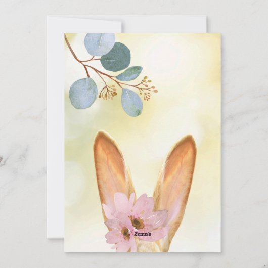 Happy Easter Feestdagenkaart (Achterkant)