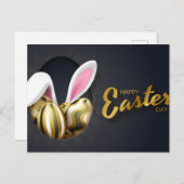 Happy Easter Feestdagenkaart (Voorkant / Achterkant)