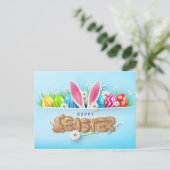 Happy Easter Feestdagenkaart (Staand voorkant)