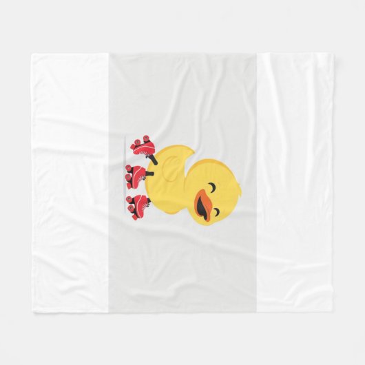 Happy Easter Fleece Deken (Voorkant (Horizontaal))