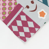 Happy Easter Fleece Deken (Hoek)