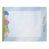 Happy Easter - Floral Photography Easter Eggs Notitieblok (Voorkant)