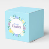 Happy Easter Flowers and Eggs  Bedankdoosjes (Voorkant Zijde)