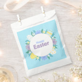 Happy Easter Flowers and Eggs  Bedankzakje (Geknipt)