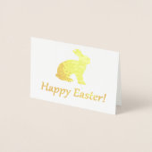 Happy Easter Folie Kaarten (Voorkant)