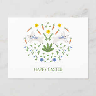Happy Easter Folk Stale Kaart