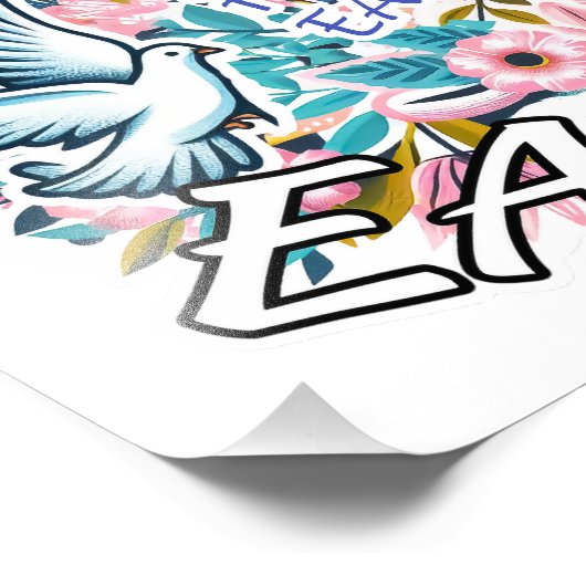 Happy Easter Foto Afdruk (Hoek)