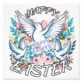 Happy Easter Foto Afdruk (Voorkant)