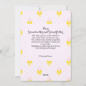 Happy Easter foto gepersonaliseerd Feestdagenkaart (Achterkant)