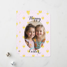 Happy Easter foto gepersonaliseerd Feestdagenkaart