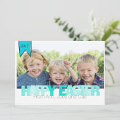 Happy Easter-fotokaarten Feestdagenkaart (Staand voorkant)