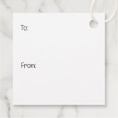 Happy Easter French Bulldogs Bedankjes Labels (Achterkant)