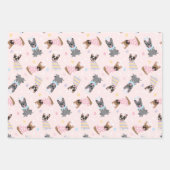 Happy Easter French Bulldogs Inpakpapier Vel (Voorkant 2)