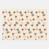 Happy Easter French Bulldogs Inpakpapier Vel (Voorkant)