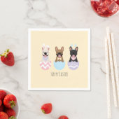 Happy Easter French Bulldogs Servet (Insitu)