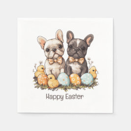 Happy Easter French Bulldogs Servet