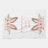 Happy Easter Friends en Family Bunny Ears Kitche Theedoek (Horizontaal)