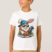 Happy Easter from the Bunny Gamer T-Shirt (Voorkant)