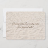 Happy Easter from the Lowcountry Oyster Shell Feestdagenkaart (Achterkant)