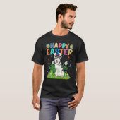 Happy Easter Funny Alaskan Malamute Dog Easter Sun T-shirt (Voorkant volledig)
