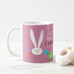 Happy Easter Funny Bunny Koffiemok
