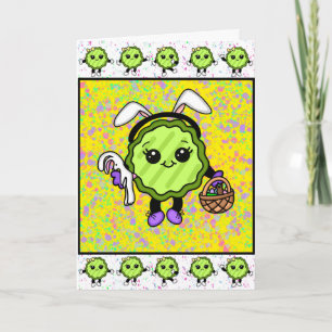 Happy Easter Funny Holiday Pickle Card Kaart