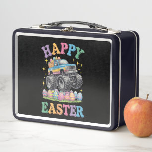 Happy Easter Funny Monster Truck Crush Eggs