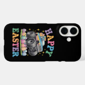 Happy Easter Funny Monster Truck Crush Eggs Case-Mate iPhone Case (Achterkant (horizontaal))
