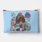 Happy Easter Fuzzy & Feather Friends Etui (Achterkant)