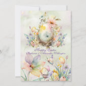 Happy Easter-geavanceerde Kaart (Achterkant)