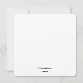 Happy Easter geel krokus rood tulp liefde Feestdagenkaart (Achterkant)