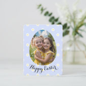 Happy Easter Gepersonaliseerde Foto Feestdagenkaart (Staand voorkant)