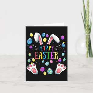 Happy Easter Gezegden Bunny Gifts Egg Graphic Fami Kaart