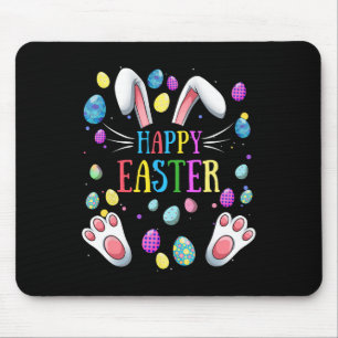 Happy Easter Gezegden Bunny Gifts Egg Graphic Fami Muismat