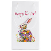 Happy Easter gift bag Klein Cadeauzakje (Achterkant)