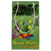 Happy Easter Gift Bag Klein Cadeauzakje (Voorkant)
