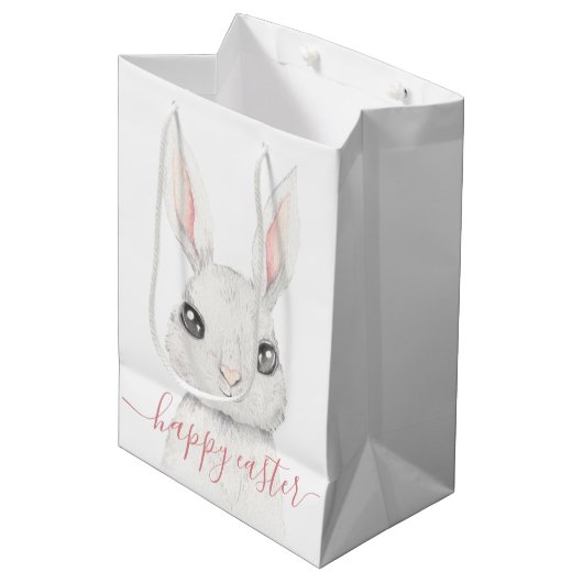 Happy Easter Gift Bag Medium Cadeauzakje (Voorkant Gekanteld)