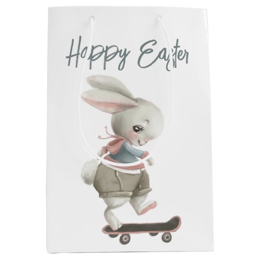 Happy Easter Gift Bag Medium Cadeauzakje (Voorkant)